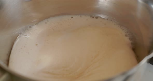 The Melted Milk Boils in the Pan alt