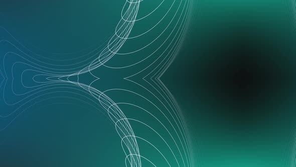 Geometric ribbon line morphing animation. Ribbon line geometric colorful line. Vd 751 alt