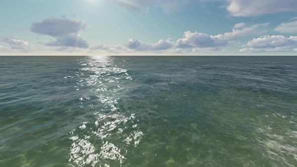 Ocean Background Loopable 4k