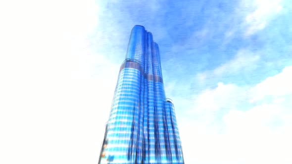 Burj Khalifa Stop Motion