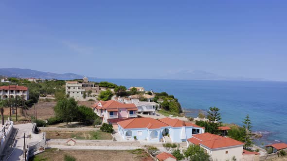 Greek Village on the Island
