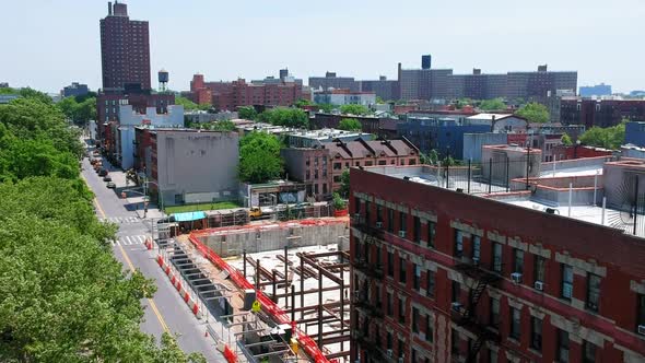 Birds eye view of Gentrification in New York City alt