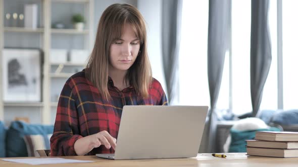 Woman Leaving Workplace alt