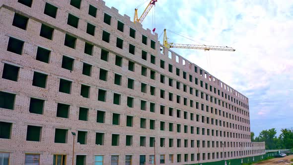 Construction Of A High Rise Building