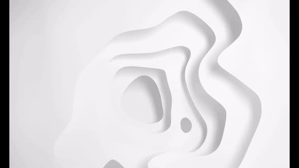White Paper Cut Animation