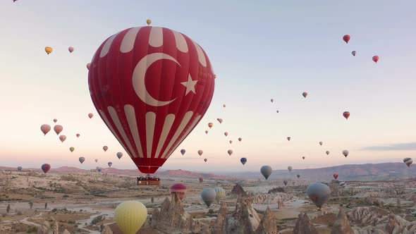 Hot Air Balloons in Cappadocia