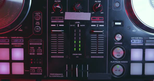 DJ Mixer Turntable 17B