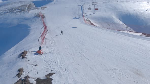 Ski Resort and Ski Lift