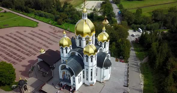 Zarvanytsia Spiritual Center of the Greek Catholic Church in Ternopil Region Ukraine alt