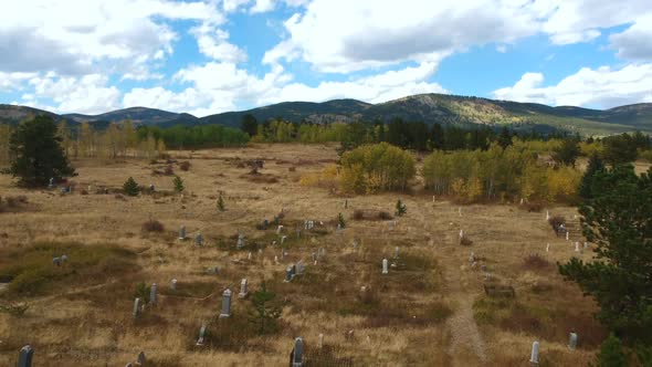Gave Yard in Central City Colorado alt