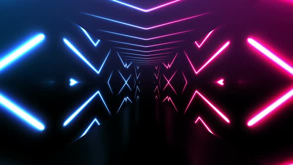 Disco Neon Loop Background alt