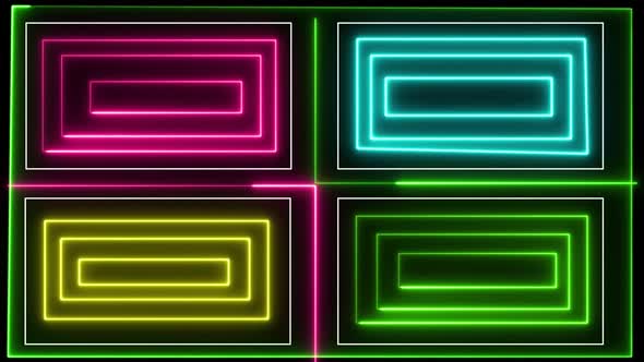neon line background animation.