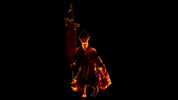 Cursed Pope VJ Loop alt