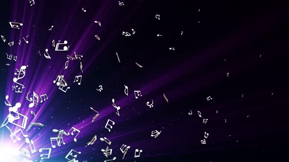 Flying Musical Notes alt