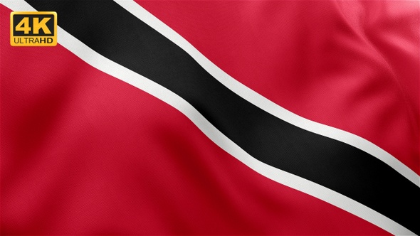 Trinidad and Tobago Flag - 4K alt