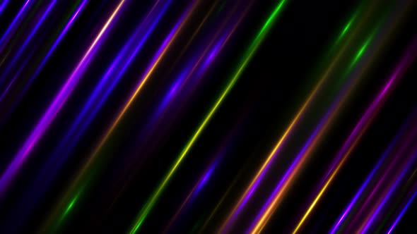 Abstract Colorful Lights Background Loop