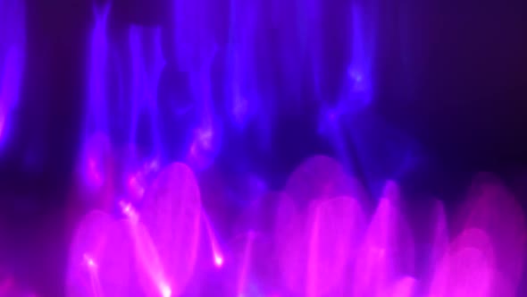 Cyberpunk Neon Purple Hot Pink and Dark Blue Colors Gradient alt