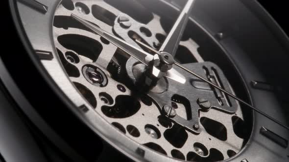 Second Arrow Running on the Skeleton Clockface alt