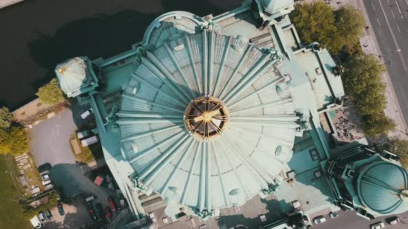 Aerial View of Berlin Cathedral