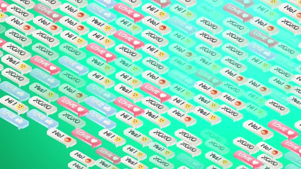 Online Media Reaction Chat Emoji Movement Background Colorize alt