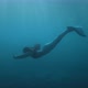 Mermaid in the depths of the ocean water - VideoHive Item for Sale