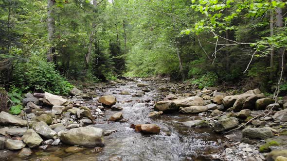 Beautiful Mountain River