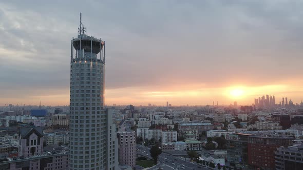 Moscow sunset