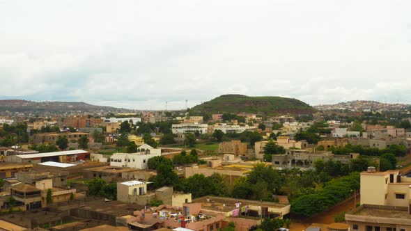 Africa Mali Village Aerial View 43