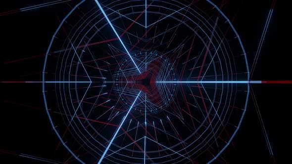 Kaleidoscope sequence seamless patterns. Multicolored motion graphics background alt