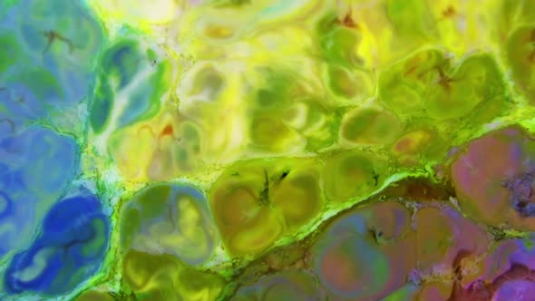 Abstract Background With Psychedelic Painting In Vivid Colors 489 alt