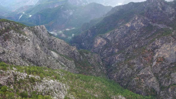 Autumn Forest Aerial View 4 K alt