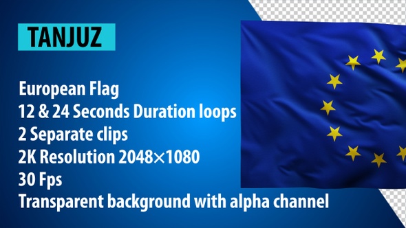 European (EU) Flag 2K