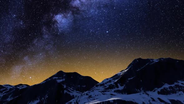 Night Sky Timelapse by MacroLogic | VideoHive