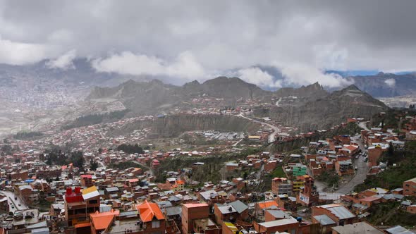 Panoramic View On La Paz alt