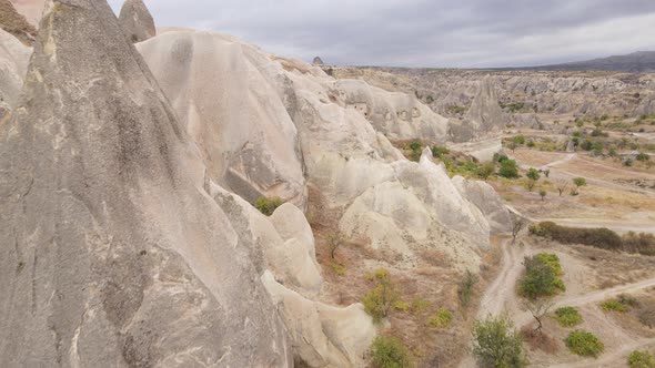Aerial View Cappadocia Landscape alt