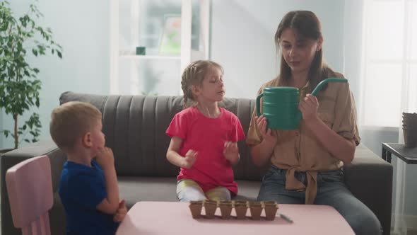 Children with Their Mother Plant Houseplants alt