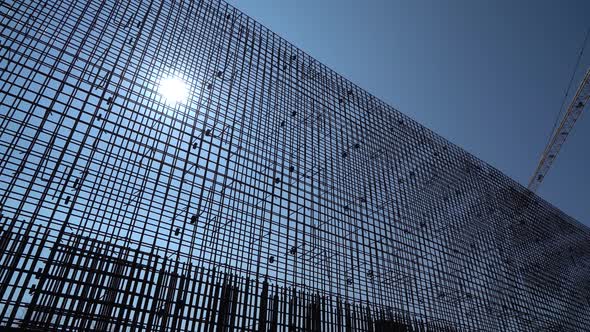 Steel Rebars For Reinforced Concrete 4K alt