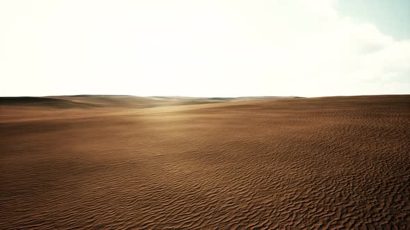 Aerial of Red Sand Dunes in the Namib Desert alt