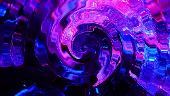 Rotation Abstraction of Bright Glowing Circles alt