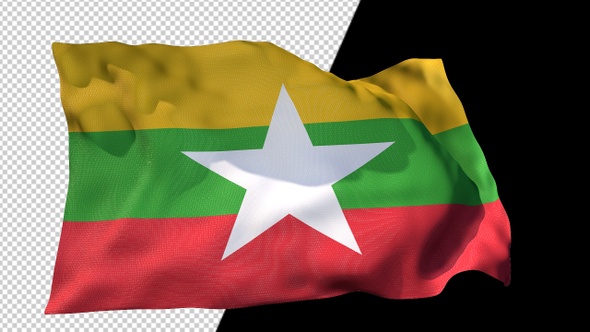 Flag Of Myanmar