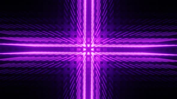 Abstract seamless VJ HD background violet neon pattern.