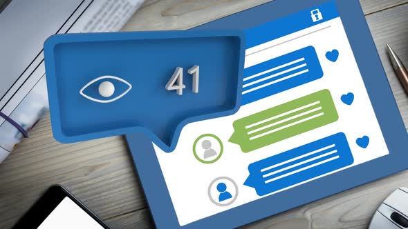 View icon for social media alt