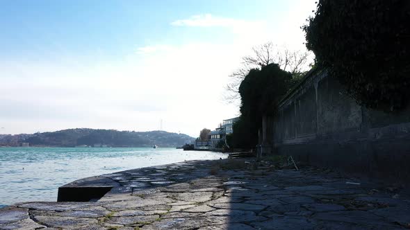 Istanbul Bosphorus Sea Strands Aerial View alt