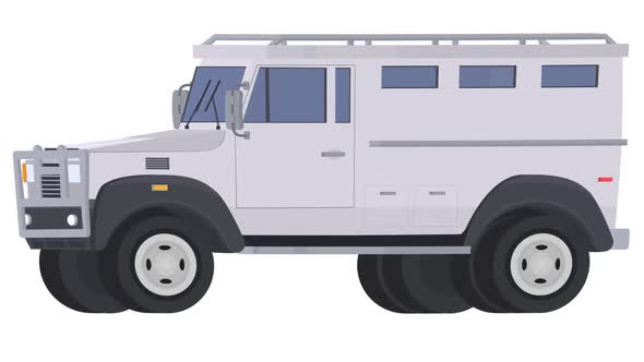 Bank Armored Truck