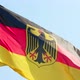German Flag Against Blue Sky - VideoHive Item for Sale