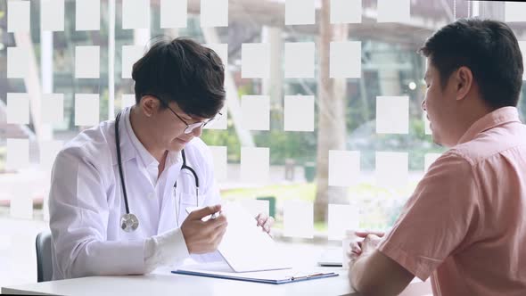 Medical consultation in the hospital alt