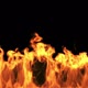 Clean Fire Wide Long Flame Slow Motion - VideoHive Item for Sale