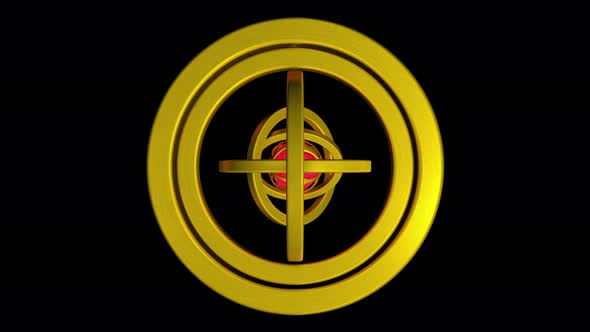 Perpetual motion of abstract geometric figures alt