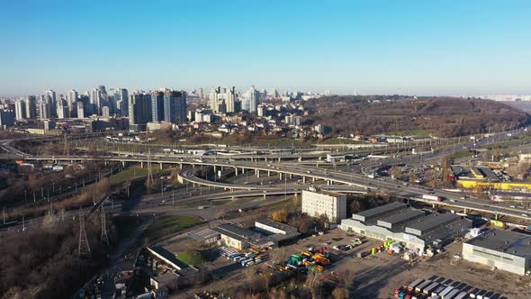 Kyiv City at Autumn alt