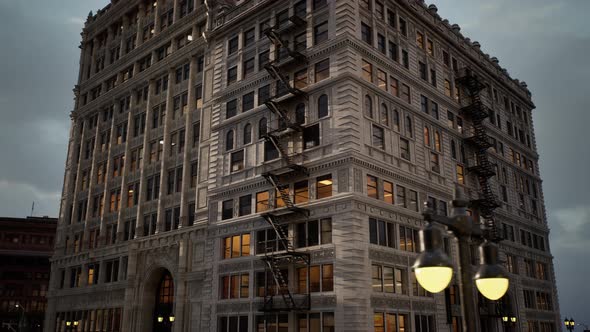 Financial Downtown City View of Boston at Day Time alt